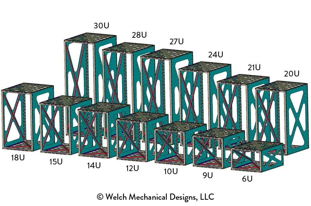 Lightweight Electronics Racks variety